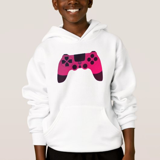 Gaming-Controller Videogames Nerd Gamer Hoodie (Vorderseite)