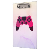 Gaming-Controller Videogames Nerd Gamer Klemmbrett (Links)