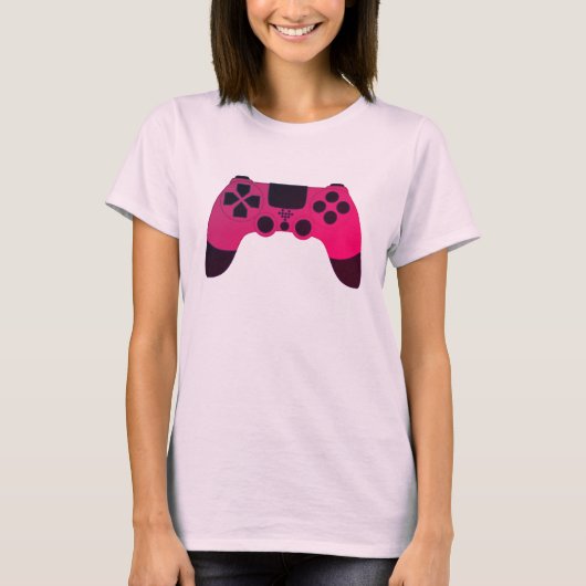 Gaming-Controller Videogames Nerd Gamer T-Shirt (Vorderseite)
