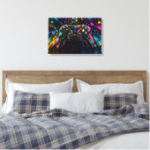 Gaming-Controller-Wandkunst Leinwanddruck (Insitu (Schlafzimmer))