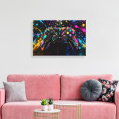 Gaming-Controller-Wandkunst Leinwanddruck (Insitu (Wohnzimmer))