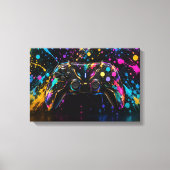 Gaming-Controller-Wandkunst Leinwanddruck (Vorderseite)