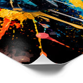 Gaming-Controller-Wandkunst Poster (Ecke)