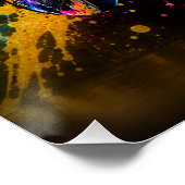 Gaming-Controller-Wandkunst Poster (Ecke)