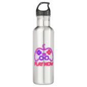 Gaming-Controller wiedergeben Edelstahlflasche (Vorderseite)