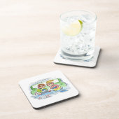 Gaming Couple Getränkeuntersetzer (Rechte Seite)