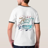 Gaming der nächsten Stufe T-Shirt (Schwarz voll)