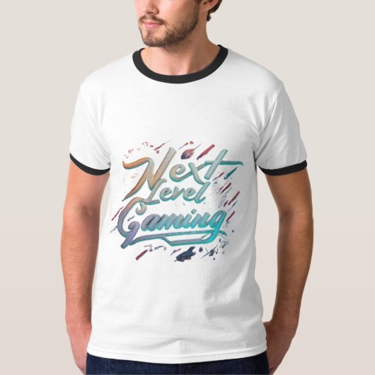Gaming der nächsten Stufe T-Shirt (Vorderseite)