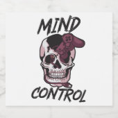 Gaming-Design für Mini-Kontrollen Alkoholflaschenetikett (Einzelnes Label)