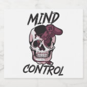 Gaming-Design für Mini-Kontrollen Bierflaschenetikett (Einzelnes Label)