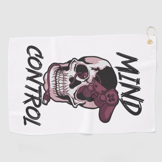 Gaming-Design für Mini-Kontrollen Golfhandtuch (Horizontal)