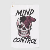 Gaming-Design für Mini-Kontrollen Golfhandtuch (Vorderseite)