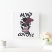 Gaming-Design für Mini-Kontrollen Quadratische Wanduhr (Zuhause)