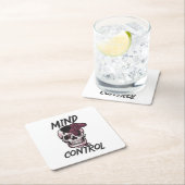 Gaming-Design für Mini-Kontrollen Rechteckiger Pappuntersetzer (Vor Ort)