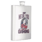 Gaming-Design mit Headset Flachmann (Rechts)