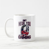 Gaming-Design mit Headset Kaffeetasse (Links)