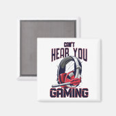 Gaming-Design mit Headset Magnet (Vorderseite/Rückseite)