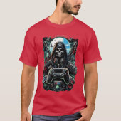 Gaming Design vintage girl T-Shirt (Vorderseite)
