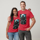 Gaming-Design-Vintage-Mädchen T-Shirt (Unisex)