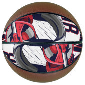 Gaming design with headset basketball (Vorderseite)