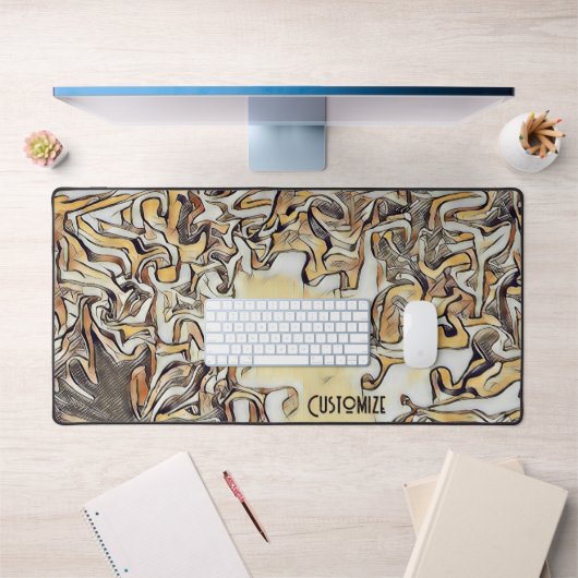 Gaming Einzigartig Moderne Abstrakte Nuetrals Game Schreibtischunterlage (Büro 1)