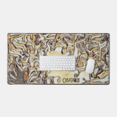 Gaming Einzigartig Moderne Abstrakte Nuetrals Game Schreibtischunterlage (Tastatur & Maus)