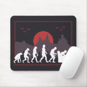 Gaming Evolution Funny Mousepad (Mit Mouse)