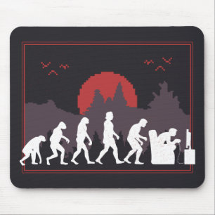 Gaming Evolution Funny Mousepad