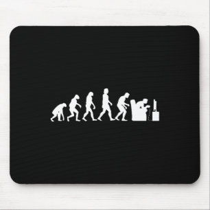 Gaming Evolution Funny Retro Video Game Gamer Nerd Mousepad
