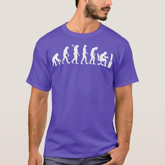 GAMING EVOLUTION Funny Retro Video Game Gamer T-Shirt (Vorderseite)