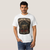 Gaming Fail Herren Wert T-Shirt (Vorne ganz)