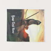 Gaming Fantasy Mittelalterlicher Ritter Wandteppich (Vorderseite (Horizontal))