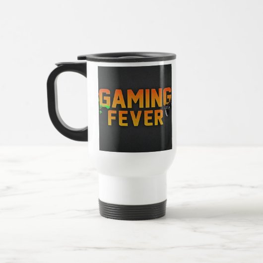 "Gaming Fever" Reisecoffee Mug Reisebecher (Links)