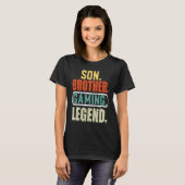 Gaming For Teenage Boys 8 16 Year Old Gamer 2 T-Shirt (Vorne ganz)