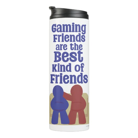 Gaming-Freunde sind das beste Spieledesign Thermosbecher (Nach rechts gedreht)