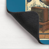 Gaming Frog Art Ukiyo-e Japanese Gamer Anime Men W Mousepad (Ecke)