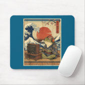 Gaming Frog Art Ukiyo-e Japanese Gamer Anime Men W Mousepad (Mit Mouse)