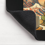 Gaming Frog Art Ukiyo-e Japanese Gamer Anime Men W Mousepad (Ecke)