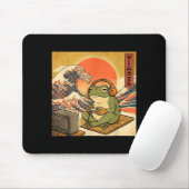 Gaming Frog Art Ukiyo-e Japanese Gamer Anime Men W Mousepad (Mit Mouse)
