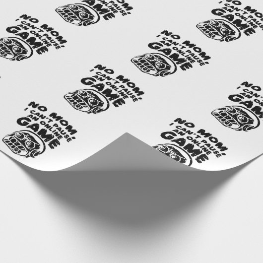 Gaming Gambling-Geschenk Geschenkpapier (Ecke)