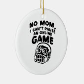 Gaming-Gambling-Geschenk Keramik Ornament (Rechts)