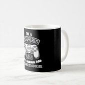 Gaming Game Gamer Console Vater Daddy Geschenkidee Kaffeetasse (VorderseiteRechts)