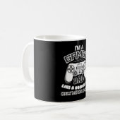 Gaming Game Gamer Console Vater Daddy Geschenkidee Kaffeetasse (Vorderseite Links)