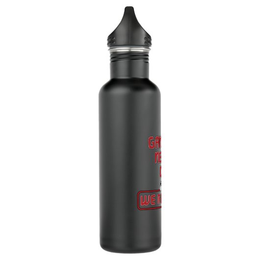 Gaming Game Gamer Console Video Game Geschenkidee Edelstahlflasche (Links)