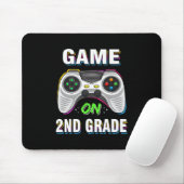 Gaming Game On 2nd Grade Second First Day School G Mousepad (Mit Mouse)