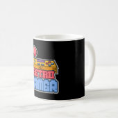 Gaming Game Retro Gamer Console Video Game-Geschen Kaffeetasse (VorderseiteRechts)