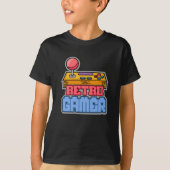Gaming Game Retro Gamer Console Video Game-Geschen T-Shirt (Vorderseite)