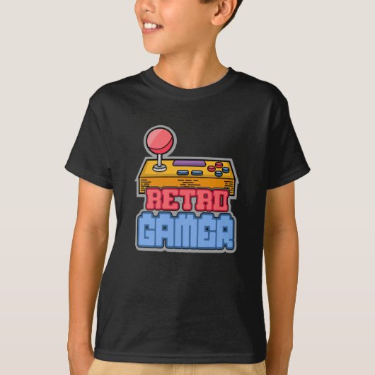 Gaming Game Retro Gamer Console Video Game-Geschen T-Shirt (Vorderseite)