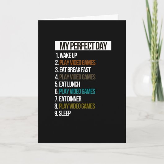 Gaming Gamer Console lustig Kostenvoranschlag Idee Karte (Vorderseite)