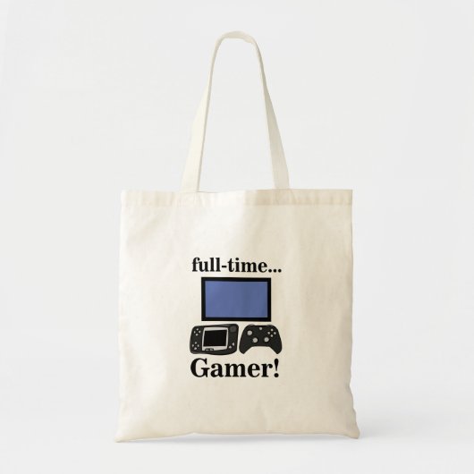 Gaming Gamer Funny Tragetasche (Vorne)